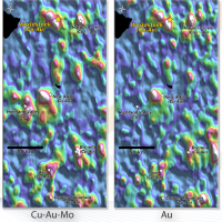 Gridded Image - Porphyry Pathfinders (Cu-Au-Mo) from Geoscience BC Report 2011-5