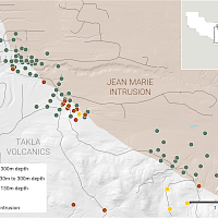Jean Marie - Historical Drilling - Main Area